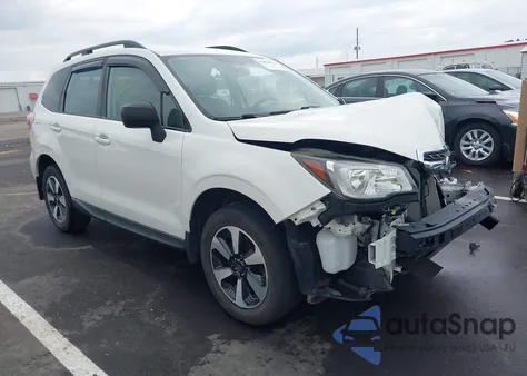 2018 Subaru Forester 2.5I z USA, uszkodzony, nr VIN JF2SJABC6JH402595